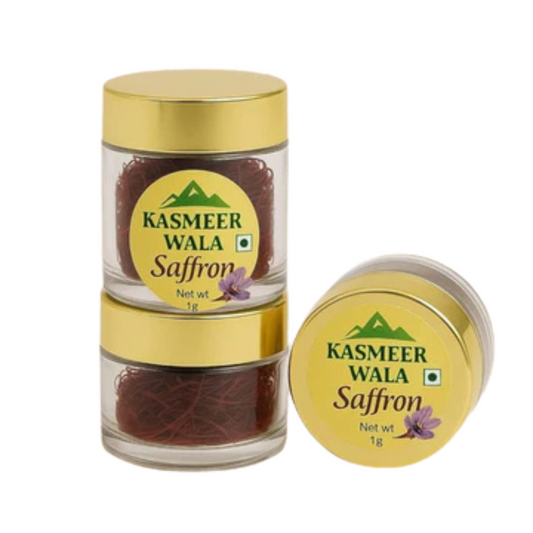 Kasmeer Wala Kashmiri Mogra Saffron | Grade 1 A++ Kesar Threads | 100% Pure & Organic | Handpicked from Pampore, Kashmir –