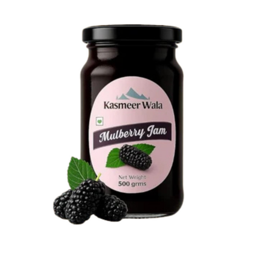 Kasmeer Wala Mulberry Jam  | Pure Mulberry Fruit Preserve from Kashmir | No Artificial Flavours | Delicious & Healthy Spread