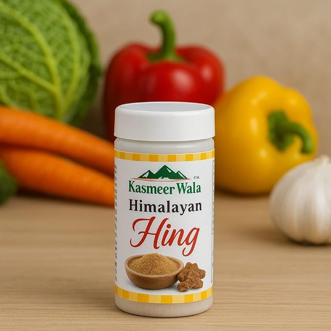 Kasmeer Wala Himalayan Hing | Pure Organic Asafoetida | Strong Aroma & Taste | Natural & Chemical-Free