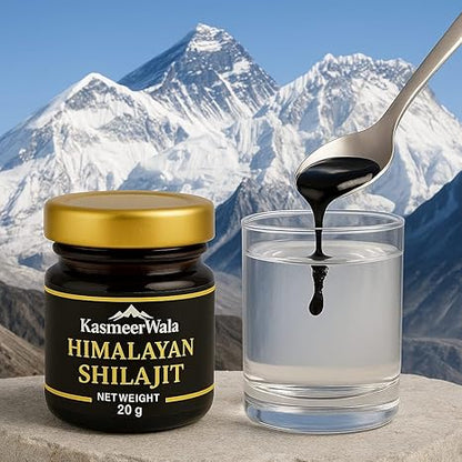 Himalayan Shilajit Resin - 100% Pure >75% Fulvic Acid - Lab-Tested for Purity - Boosts Energy, Stamina, Testosterone & Immunity - Ayurvedic Supplement for Men & Women (Shilajit Resin)