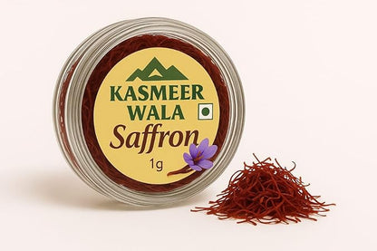 Kasmeer Wala Kashmiri Mogra Saffron | Grade 1 A++ Kesar Threads | 100% Pure & Organic | Handpicked from Pampore, Kashmir –