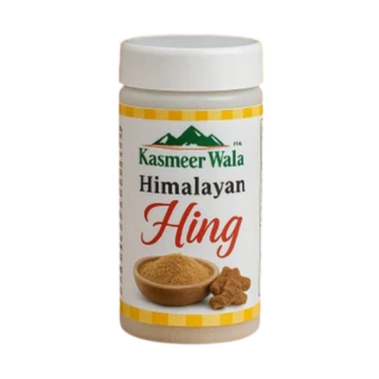 Kasmeer Wala Himalayan Hing | Pure Organic Asafoetida | Strong Aroma & Taste | Natural & Chemical-Free