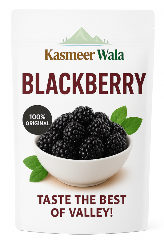 Kasmeer Wala Fresh Organic Blackberries – 500g | Antioxidant-Rich, Immunity Boost, Chemical-Free