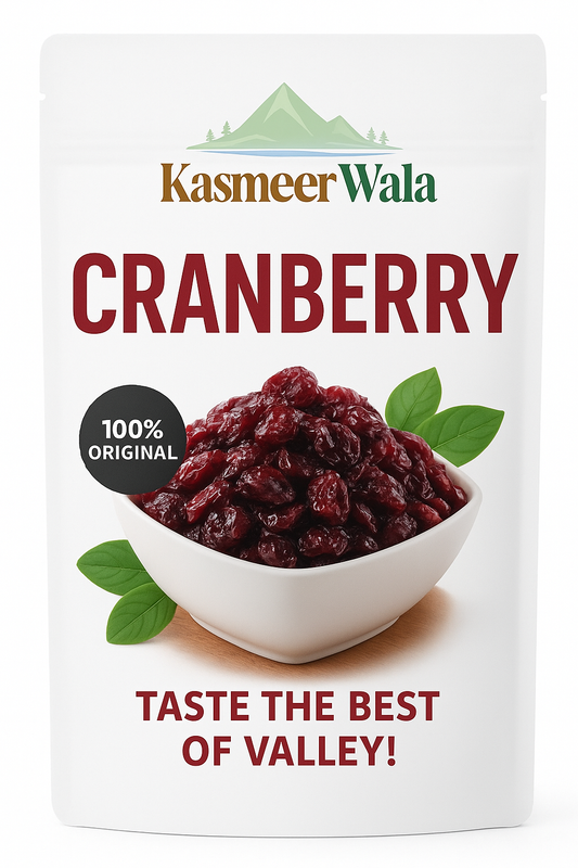Kasmeer Wala Creanberry 500g – Premium Dried Cranberries, Natural, Healthy & Organic Snacks